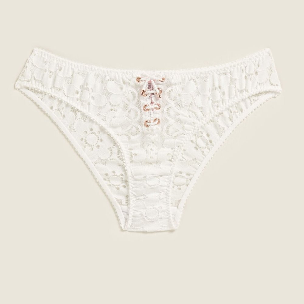 Agent Provocateur White Daizy panty
